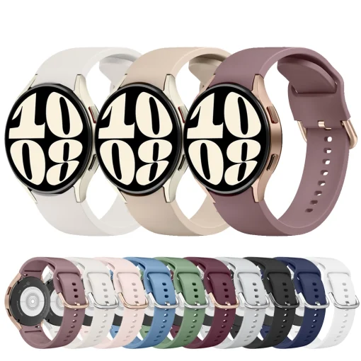 Pulseira Silicone Sem Gaps Para Samsung Galaxy Watch