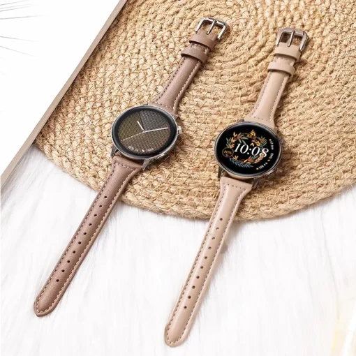 Pulseira Slim de Couro para Relógio