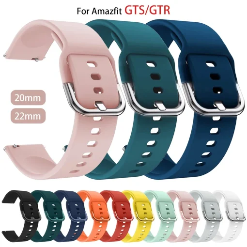 Pulseira de Silicone Para Amazfit Bip