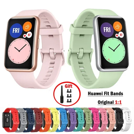 Pulseira de Silicone para Huawei Watch FIT Strap