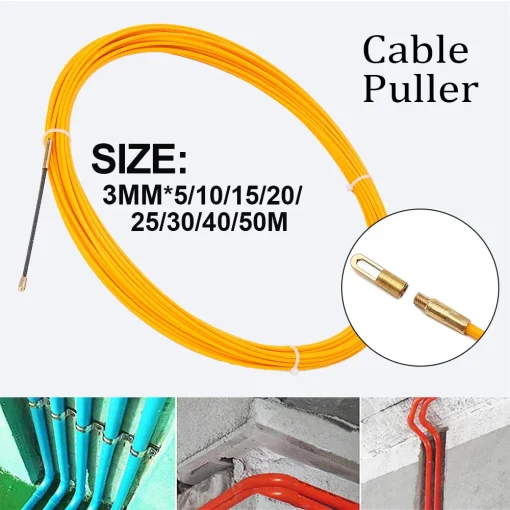 Puxador de Cabo de Fibra Ótica 3mm