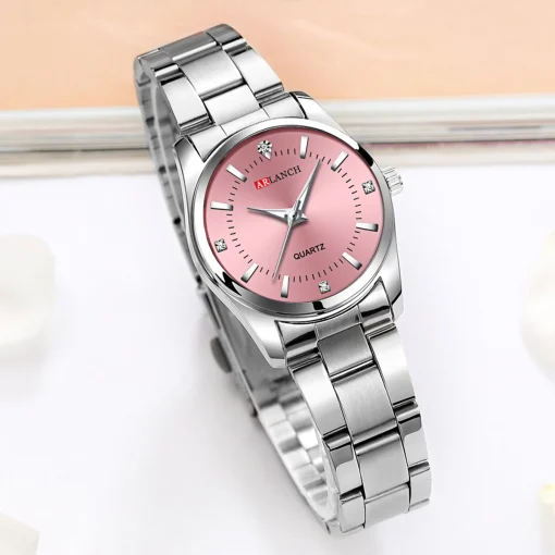 Relógio feminino luxuoso 29 mm elegante