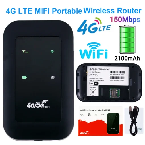 Roteador 4G LTE 150Mbps Expansor de Rede