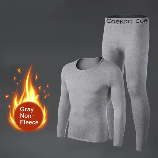 Roupa térmica masculina esportiva para frio