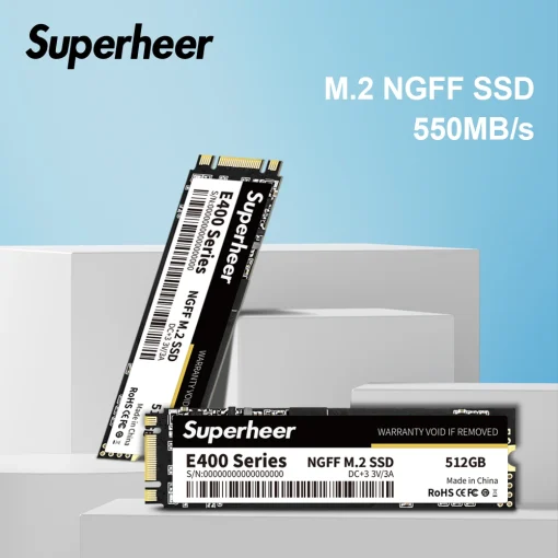 SSD SATA M.2 SUPERHEER 512GB