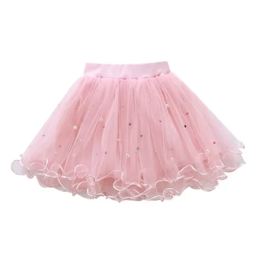 Saia tutu fofa para meninas, tutu princesa infantil