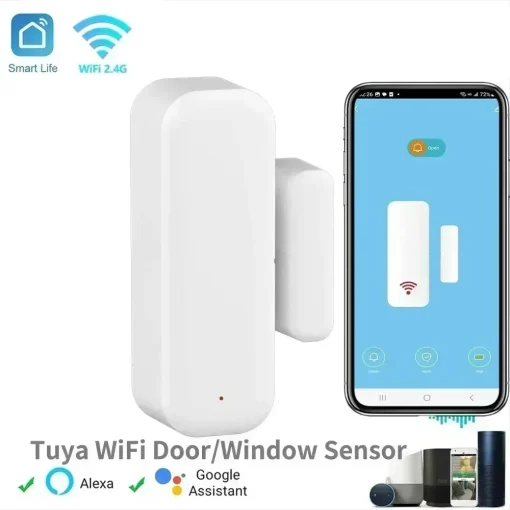 Sensor de Porta e Janela Wi-Fi Tuya