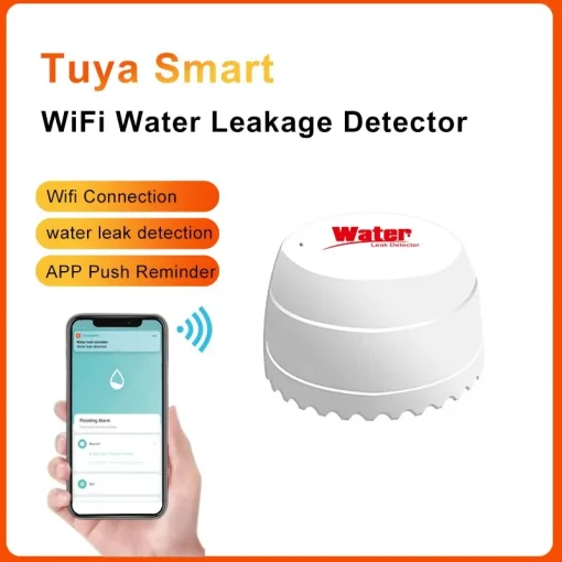 Sensor de vazamento de água WiFi Tuya