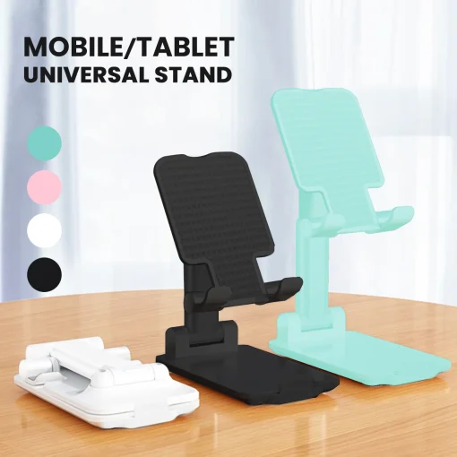 Suporte para celular de mesa ajustável