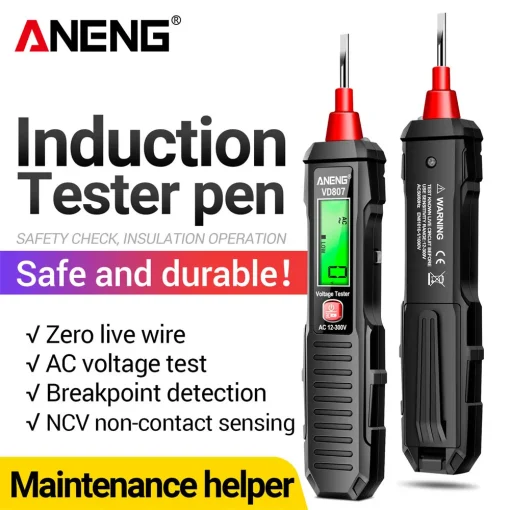 Testador de indução inteligente ANENG VD807