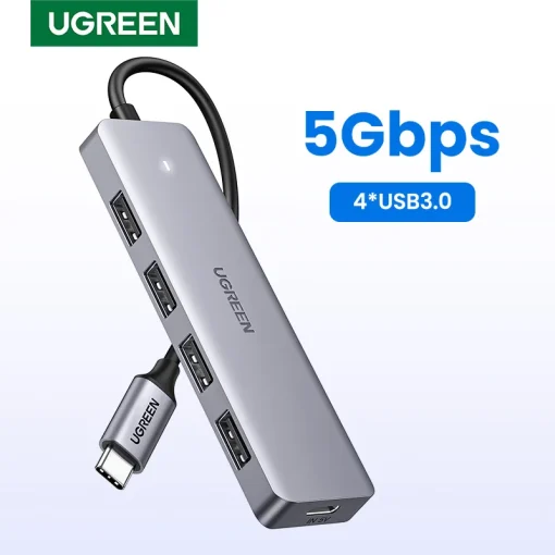 UGREEN USB C Hub 4 Portas USB Tipo C