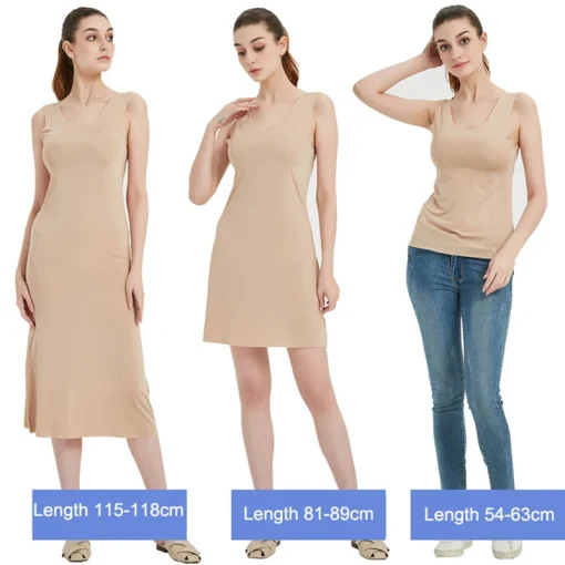 Vestidos finos em seda gelada sem costura plus size