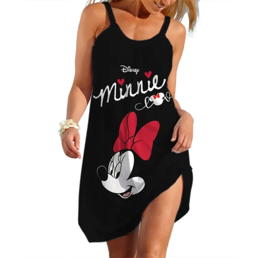 Vestidos para praia Mickey Minnie da Disney