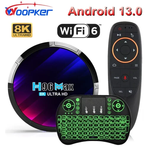 Woopker TV Box Android 13 H96 MAX