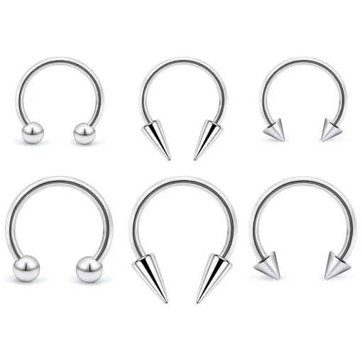 1 Piercing Septum Ponta 16G