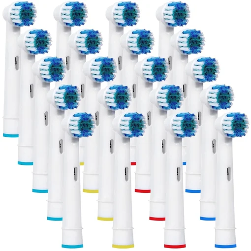 20 Cabeças de Escova de Dentes de Substituição para Braun Oral-B