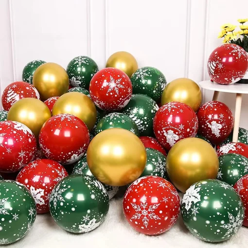 30pcs Balões de Látex de Natal