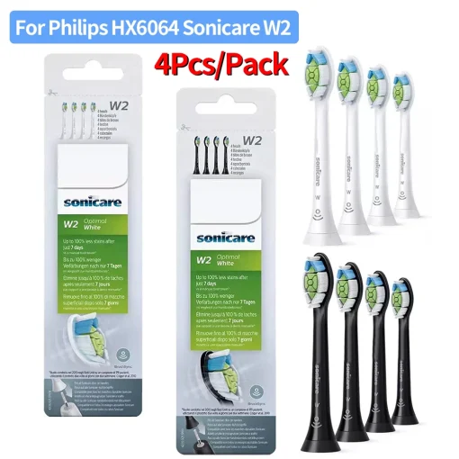 4Cabeças de Escova Padrão Sonicare W2