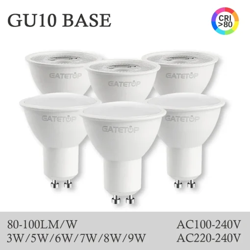 5-20Pcs GU10 Energy Saving Light Bulb