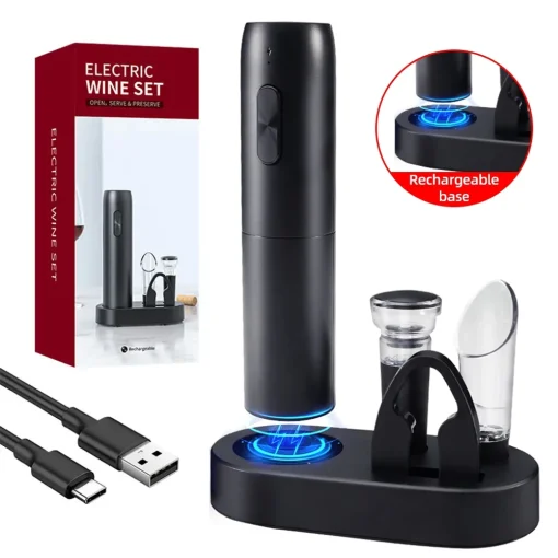 Abridor elétrico de vinho automático