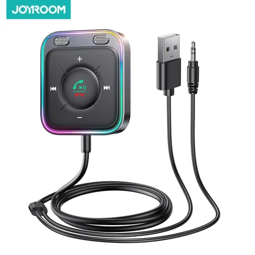 Adaptador Bluetooth 5.4 AUX de Carro Joyroom