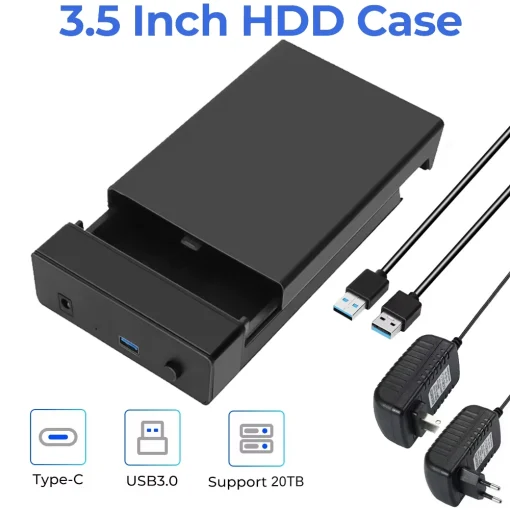 Adaptador HD Externo USB 3.1 20TB