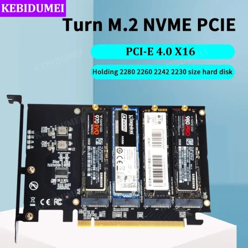 Adaptador NVME M.2 para PCIe 4.0 3.0