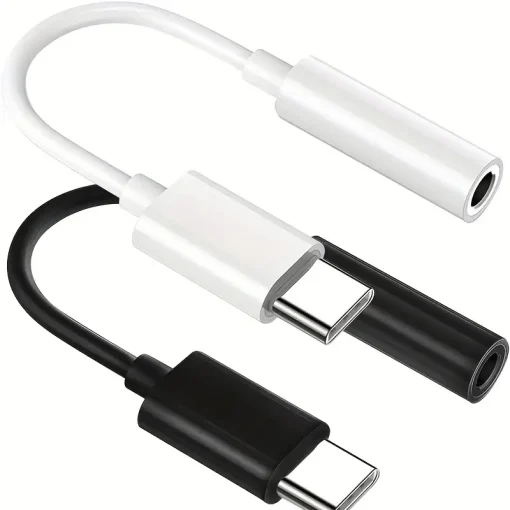 Adaptador Type C para Aux de 3,5 mm