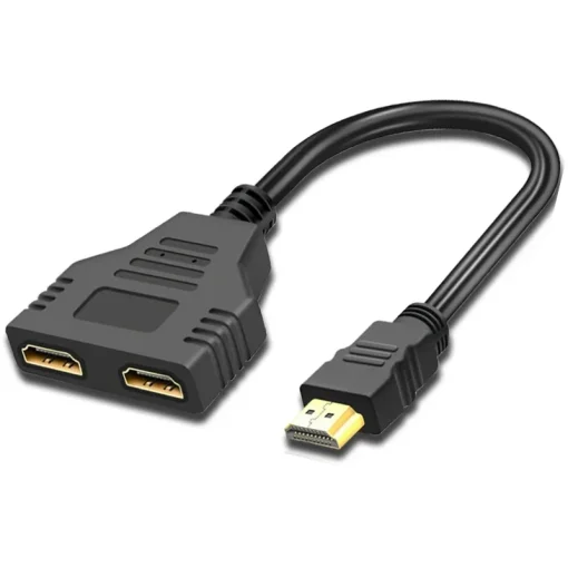 Adaptador de Cabo Divisor Compatível HDMI