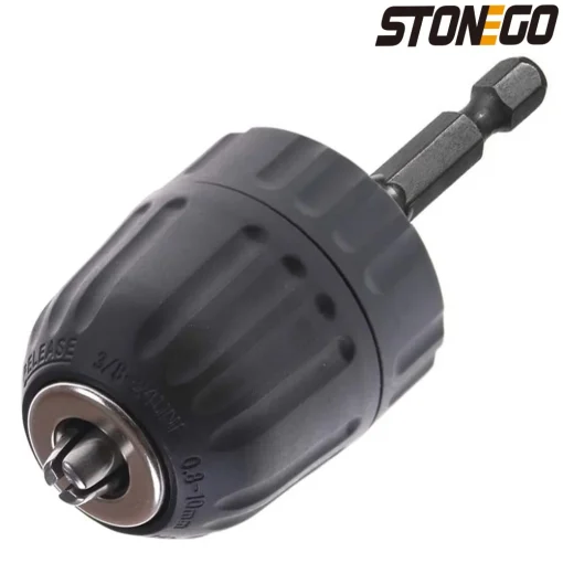 Adaptador de Mandril de Broca Keyless STONEGO 0,3-10 mm