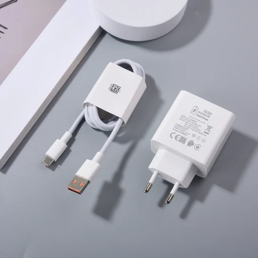 Adaptador de carregamento rápido de parede Honor 66W UE EUA SuperCharge