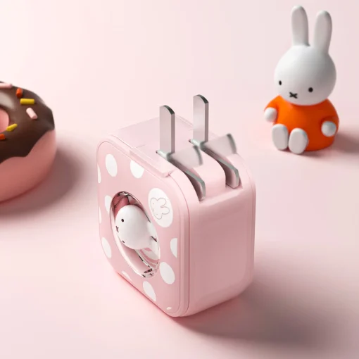 Adaptador de energia dobrável MIPOW&Miffy