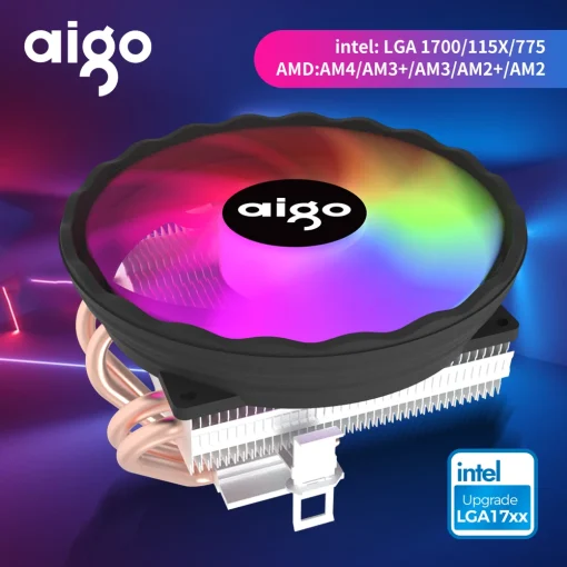 Aigo ICE400X 4 pipes TDP