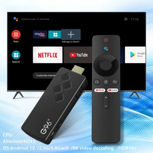 Android13 Versão Global G96 TV Stick Portátil 8K