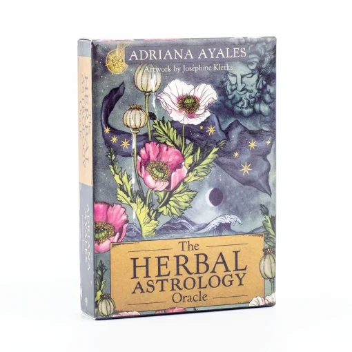 Baralho do Jogo de Tabuleiro Herbal Astrology Oracle 55 Cartas