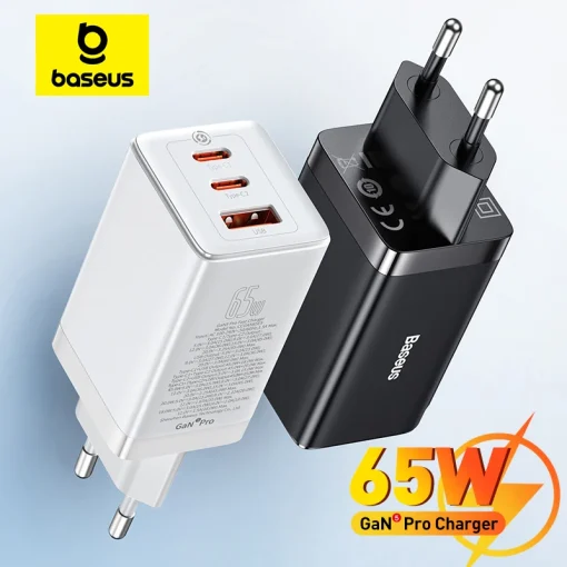 Baseus 65W GaN Carregador Rápido