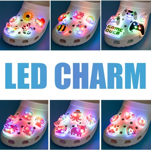 Berloques para sapatos com LED (5)