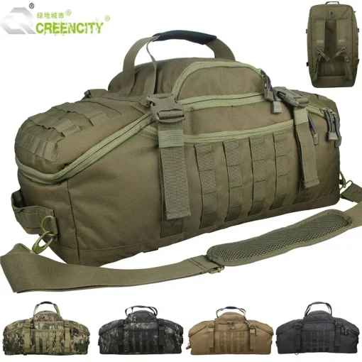 Bolsa Academia Fitness Camping Trilha Caminhada Viagem Prova D'água Caça Assalto Militar Tática Mochila