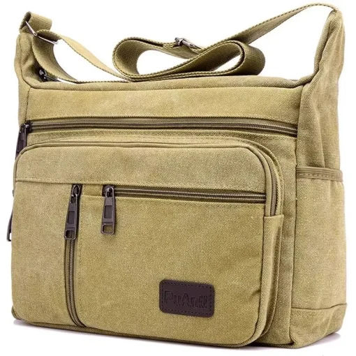 Bolsa Casual Carteira Masculina Canvas