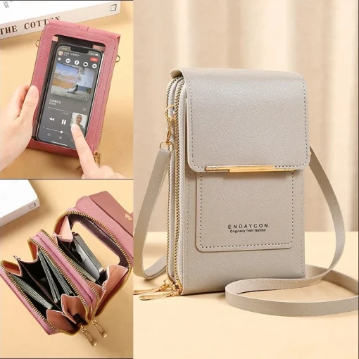 Bolsa Crazy Bag Fashion Touch Screen Lock