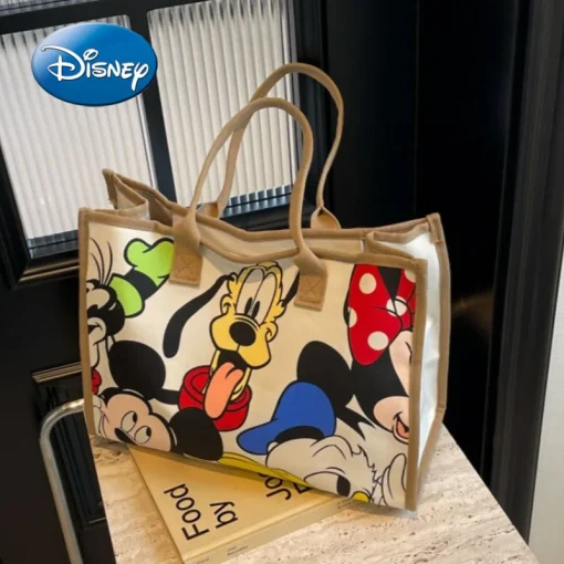 Bolsa Feminina Grande MickeyPluto Mickey Times