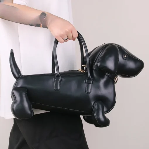 Bolsa Feminina dachshund Criativa e Fofa