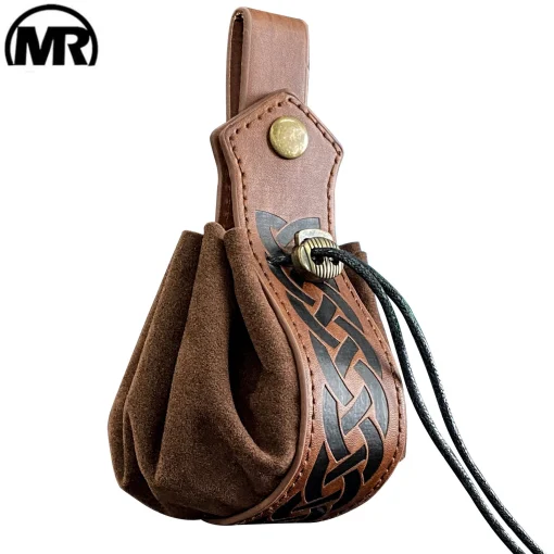 Bolsa Medieval Estilo Viking Que Pode Ser Pendurada em um Cinto