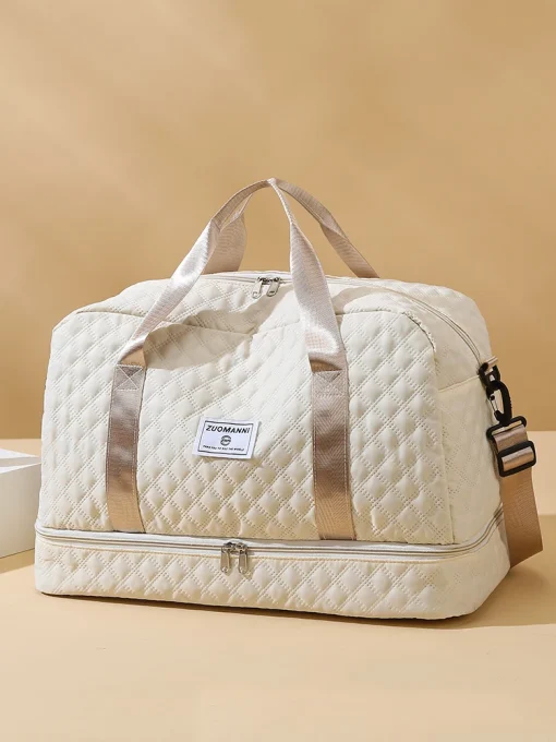 Bolsa de Duffel de Treliça Romboide Leve