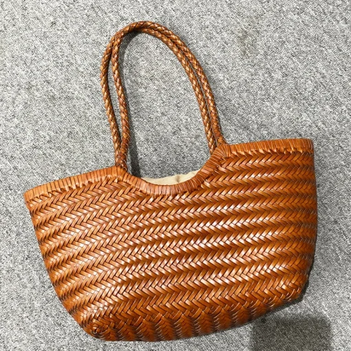 Bolsas de couro genuíno para mulheres