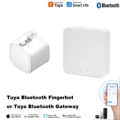 Botão de Interruptor de Robô de Dedo Bluetooth Tuya e Gateway Bluetooth Tuya para Escolher