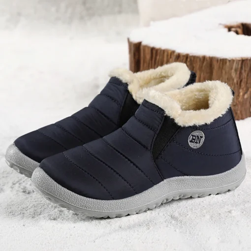 Botas de Homem Inverno Exterior Moda Neve Quente