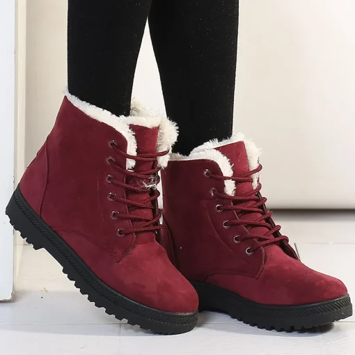 Botas femininas coreanas de inverno de 2023