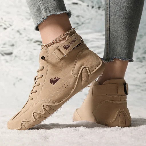 Botins Impermeáveis de Inverno para Mulheres