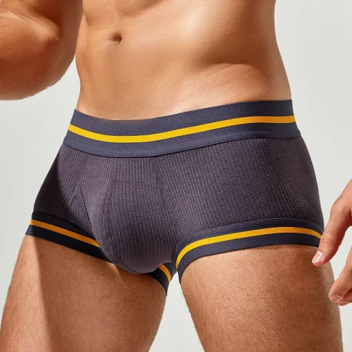 Boxer de alerta TAUWELL-SOFT, nova cueca confortável de rayon